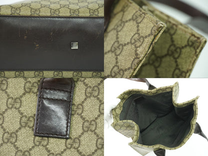 GUCCI GGスプリーム トートバッグ ベージュ 91249