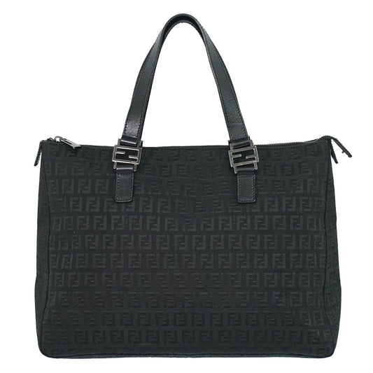FENDI ズッキーノ トートバッグ ブラック 8BH138