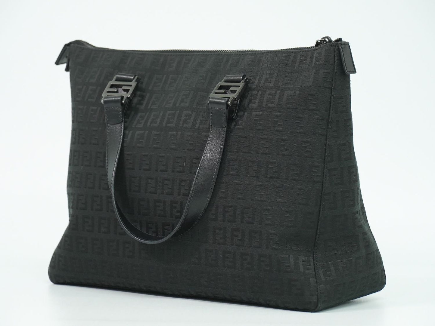 FENDI ズッキーノ トートバッグ ブラック 8BH138