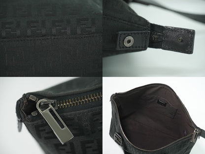 FENDI ズッキーノ トートバッグ ブラック 8BH138