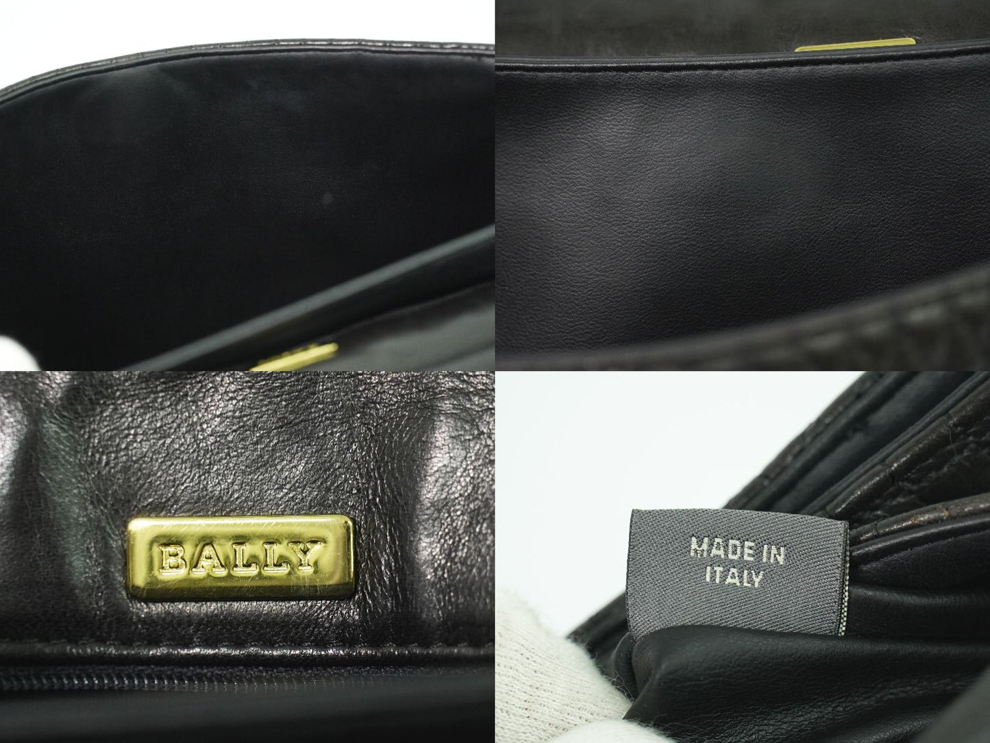 BALLY ハンドバッグ ブラック