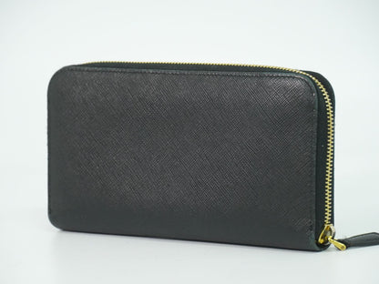 PRADA リボン 長財布 ブラック