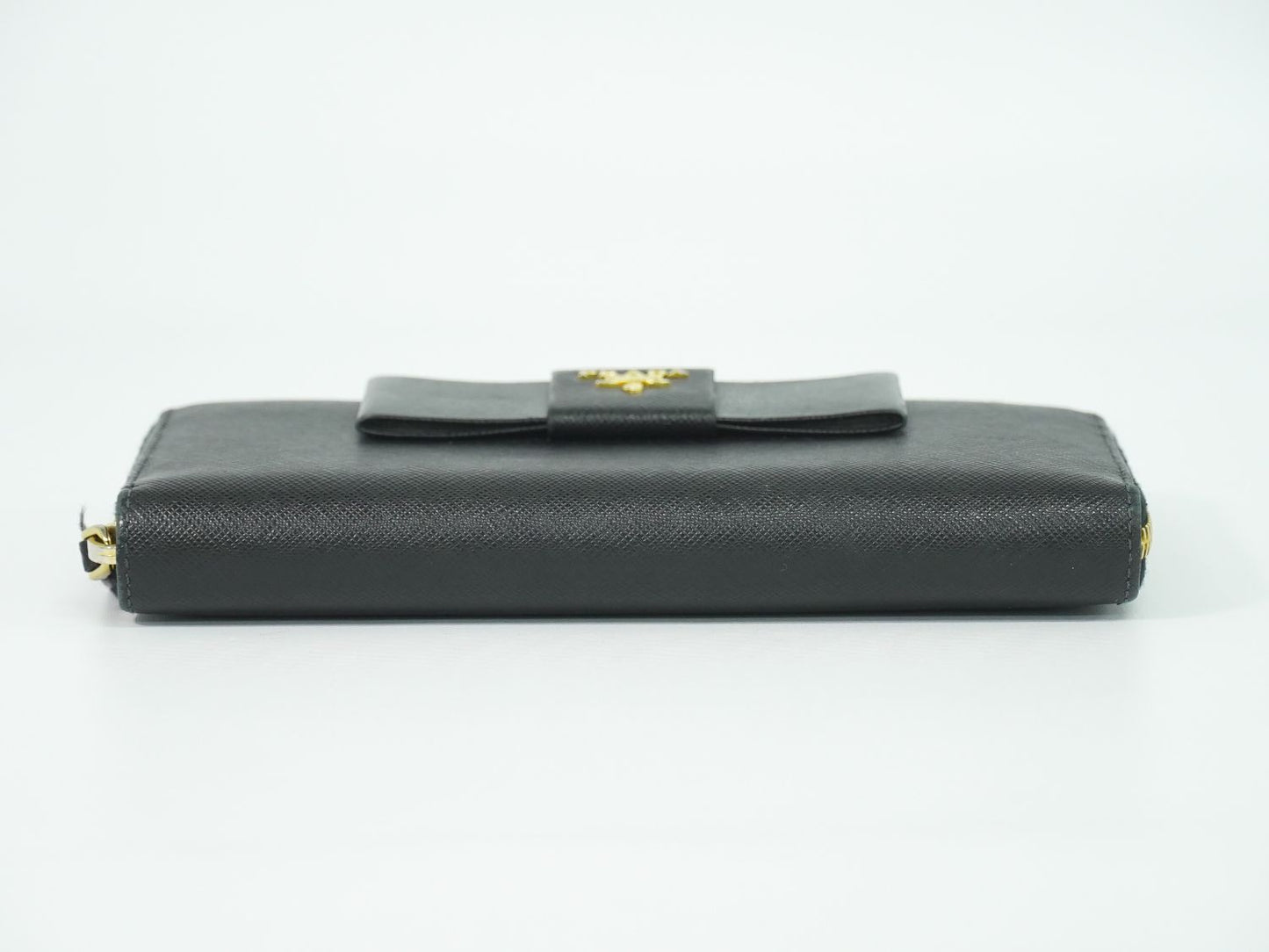 PRADA リボン 長財布 ブラック