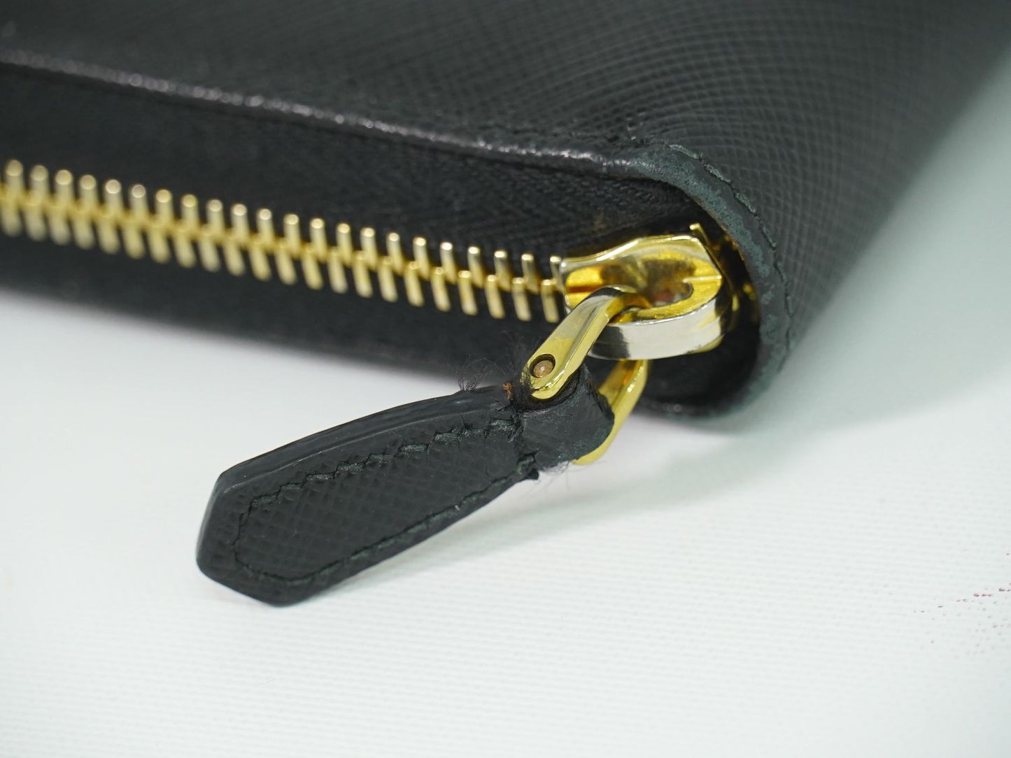 PRADA リボン 長財布 ブラック