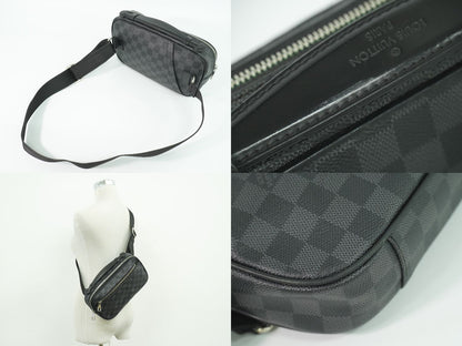 LOUIS VUITTON アンブレール ダミエ グラフィット ボディバッグ ブラック グレー N41289