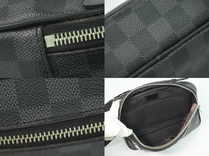 LOUIS VUITTON アンブレール ダミエ グラフィット ボディバッグ ブラック グレー N41289