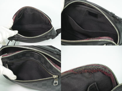 LOUIS VUITTON アンブレール ダミエ グラフィット ボディバッグ ブラック グレー N41289