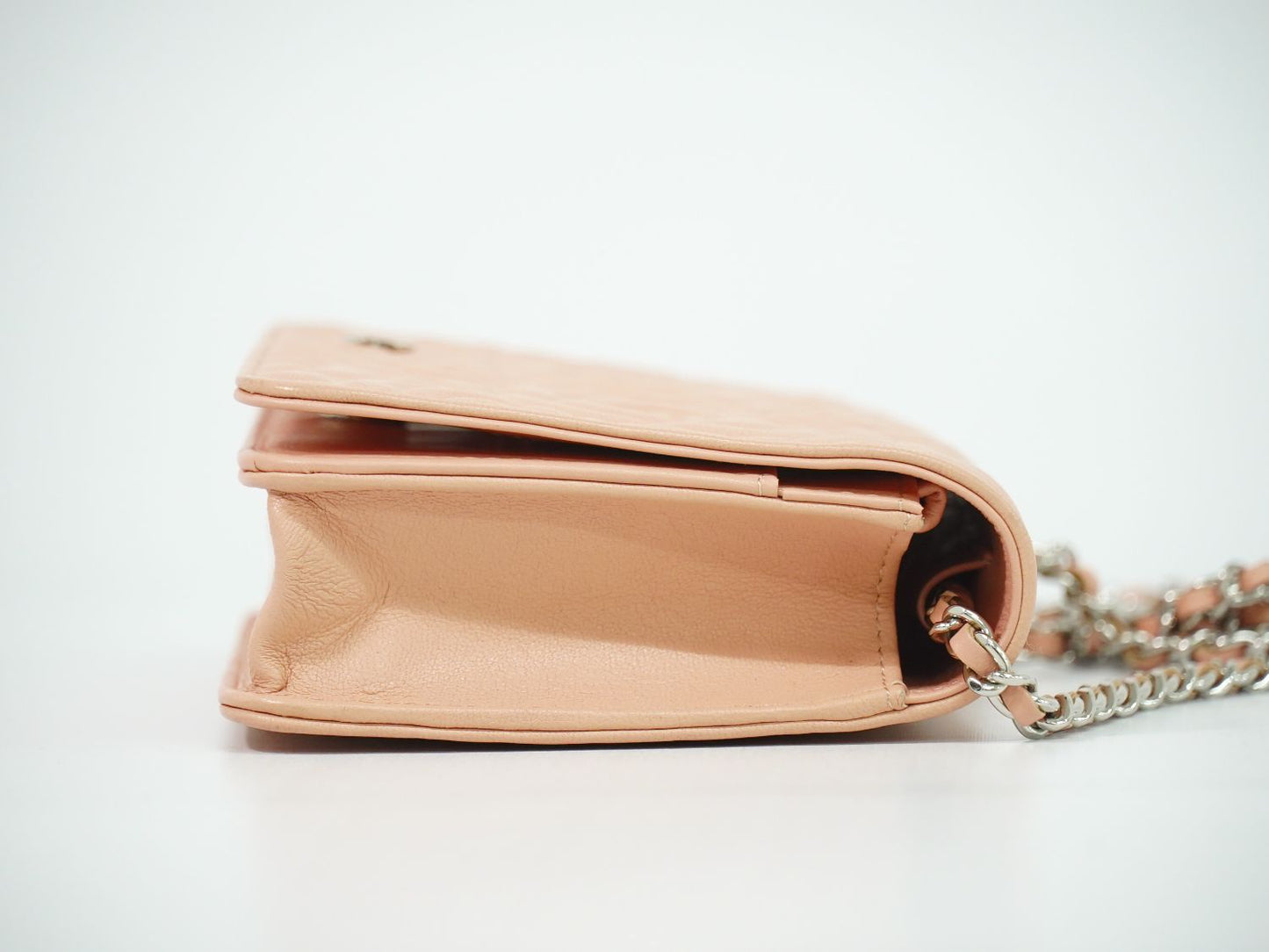 CHANEL ココマーク カメリア ショルダーウォレット ピンク