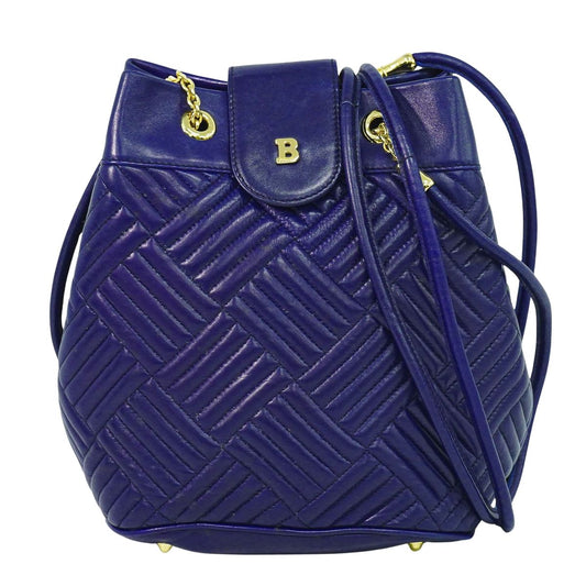 BALLY ショルダーバッグ ブルー