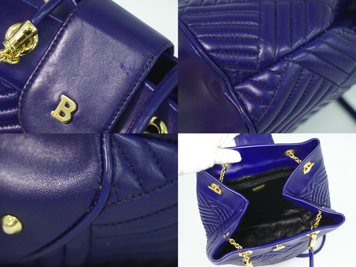 BALLY ショルダーバッグ ブルー