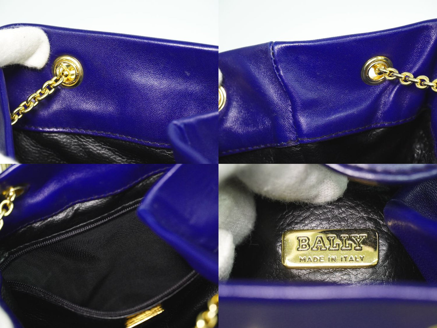 BALLY ショルダーバッグ ブルー