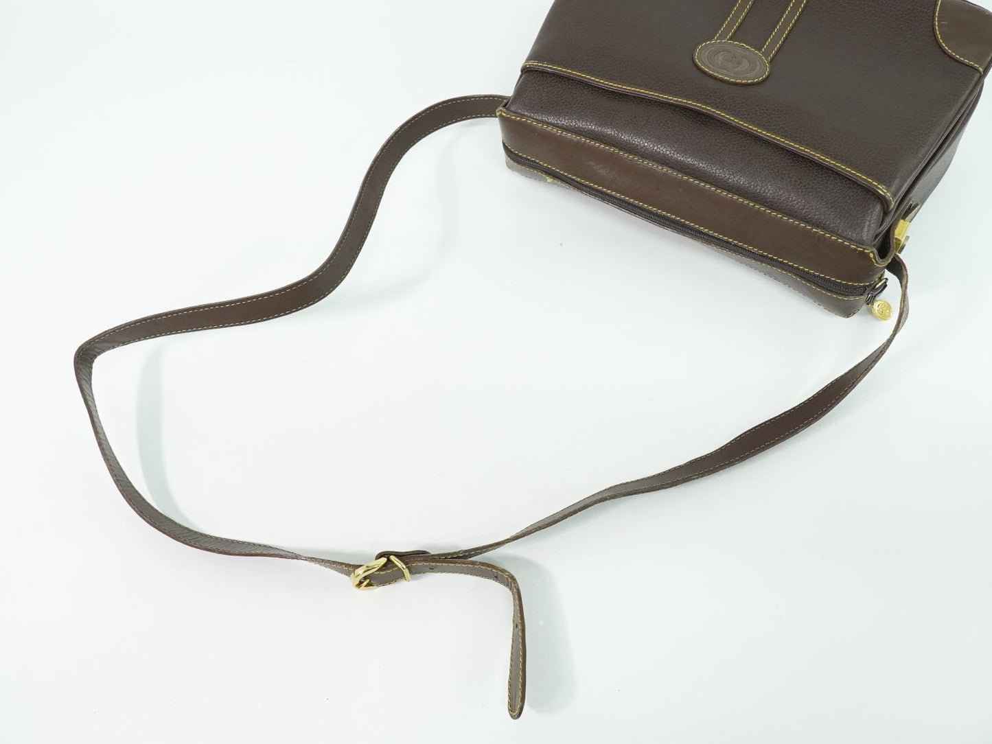 GUCCI オールドグッチ ショルダーバッグ ブラウン