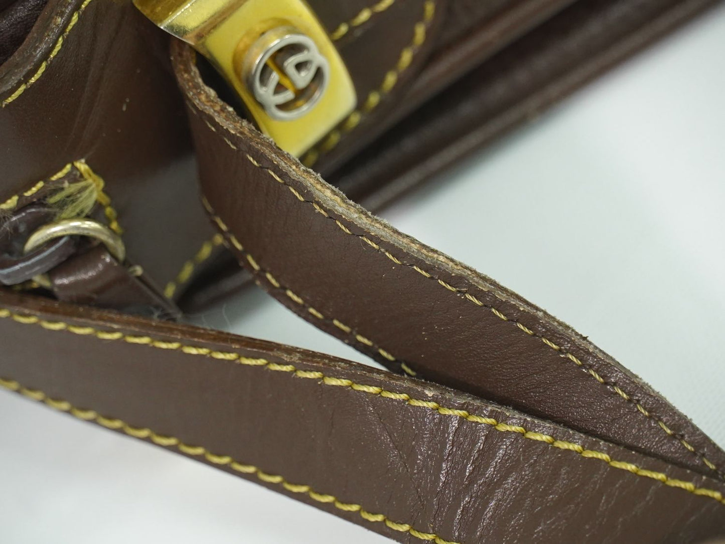 GUCCI オールドグッチ ショルダーバッグ ブラウン