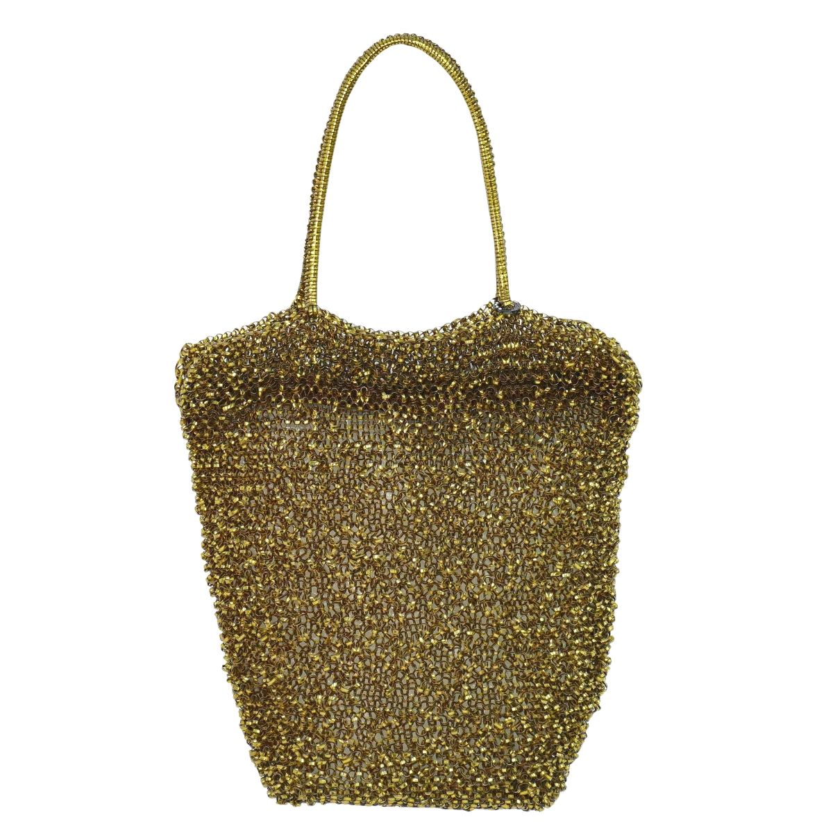 ANTEPRIMA ワイヤーバッグ ゴールド