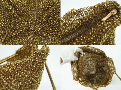 ANTEPRIMA ワイヤーバッグ ゴールド