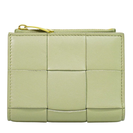 BOTTEGA VENETA カセット スモール 折財布 ライトカーキ