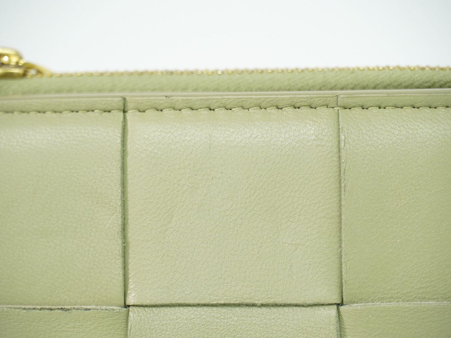 BOTTEGA VENETA カセット スモール 折財布 ライトカーキ