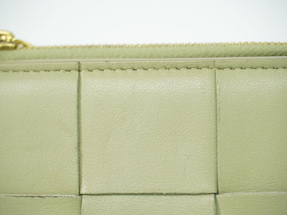 BOTTEGA VENETA カセット スモール 折財布 ライトカーキ