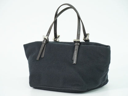 FENDI ズッカ ロゴ トートバッグ ブラック