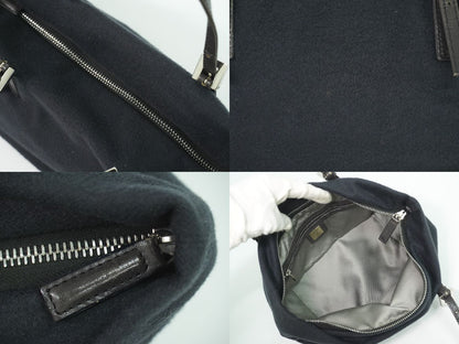 FENDI ズッカ ロゴ トートバッグ ブラック