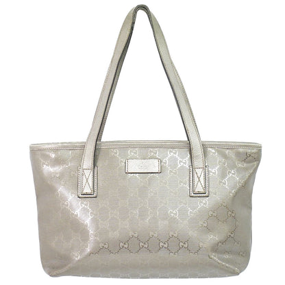 GUCCI GGインプリメ トートバッグ シャンパンゴールド 211138