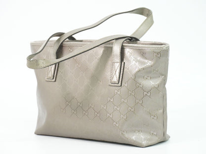 GUCCI GGインプリメ トートバッグ シャンパンゴールド 211138