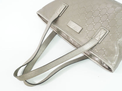 GUCCI GGインプリメ トートバッグ シャンパンゴールド 211138