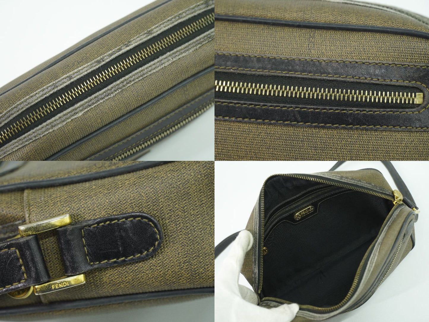 FENDI ショルダーバッグ ブラウン