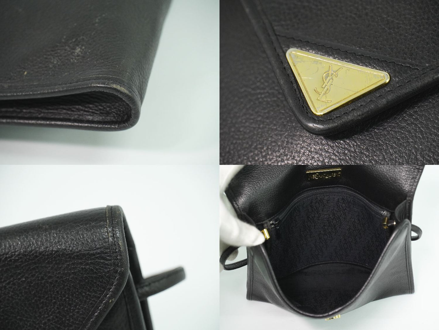 YVES SAINT LAURENT ショルダーバッグ ブラック