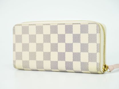 LOUIS VUITTON ポルトフォイユ クレマンス ダミエ アズール 長財布 N61264