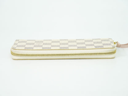 LOUIS VUITTON ポルトフォイユ クレマンス ダミエ アズール 長財布 N61264