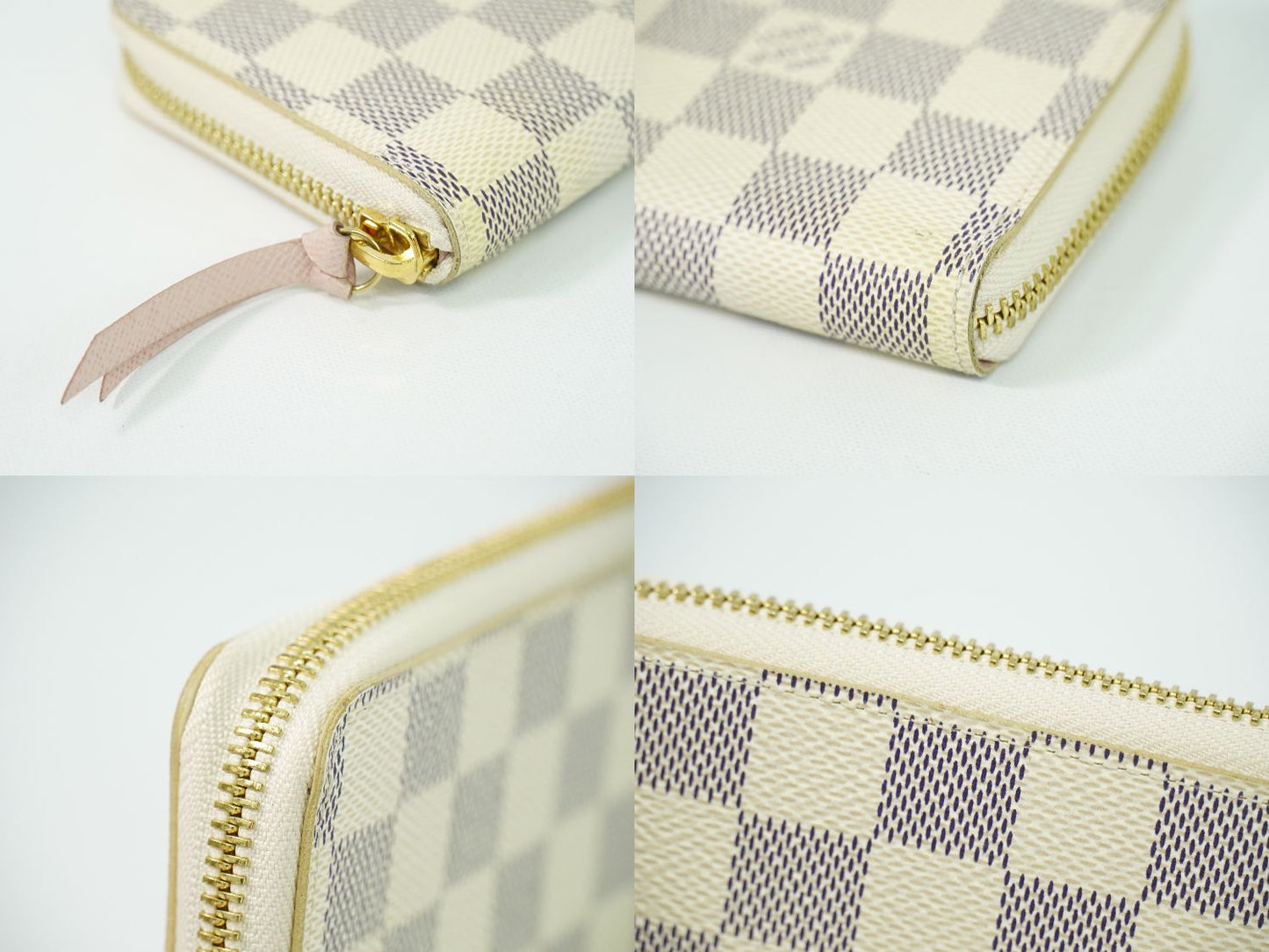 LOUIS VUITTON ポルトフォイユ クレマンス ダミエ アズール 長財布 N61264