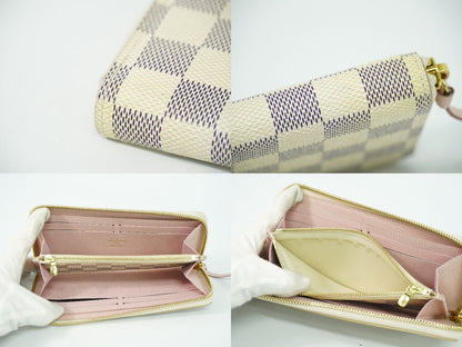 LOUIS VUITTON ポルトフォイユ クレマンス ダミエ アズール 長財布 N61264