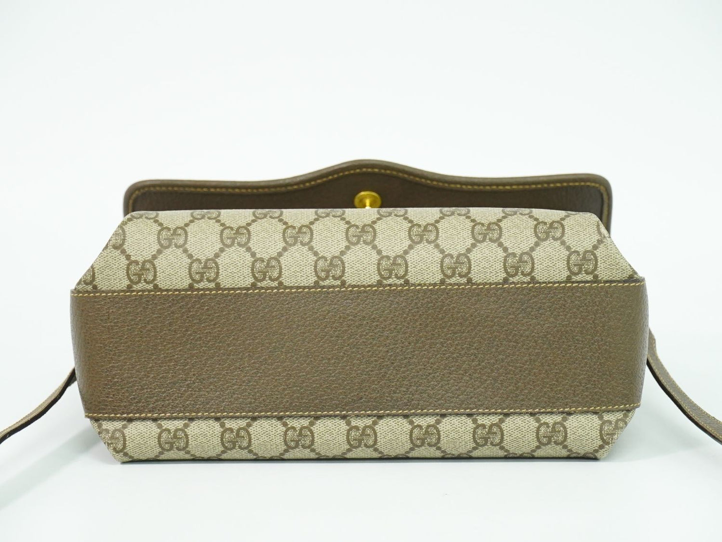 GUCCI オールドグッチ GGスプリーム ショルダーバッグ ベージュ ブラウン