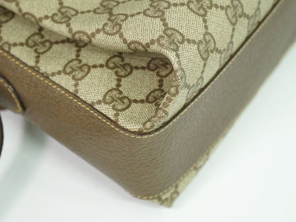 GUCCI オールドグッチ GGスプリーム ショルダーバッグ ベージュ ブラウン