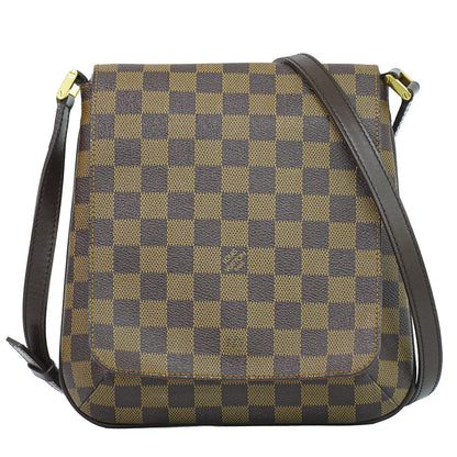 LOUIS VUITTON ミュゼット サルサ ロング ダミエ エベヌ ショルダーバッグ N51300