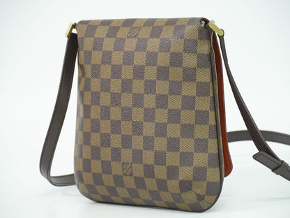 LOUIS VUITTON ミュゼット サルサ ロング ダミエ エベヌ ショルダーバッグ N51300