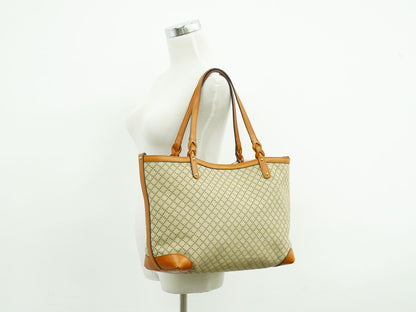 GUCCI ディアマンテ トートバッグ ベージュ オレンジ 247209