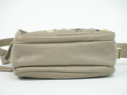 JIMMY CHOO スタースタッズ ショルダーバッグ グレージュ