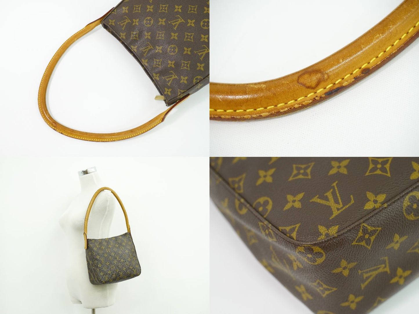 LOUIS VUITTON ルーピング MM モノグラム ショルダーバッグ M51146