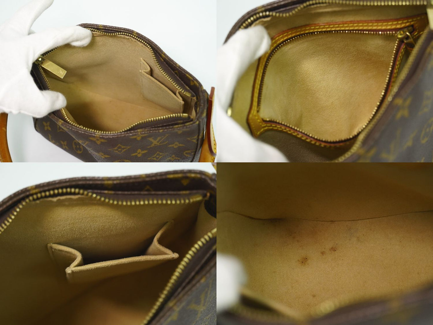 LOUIS VUITTON ルーピング MM モノグラム ショルダーバッグ M51146
