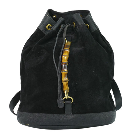 GUCCI バンブー リュックサック ブラック