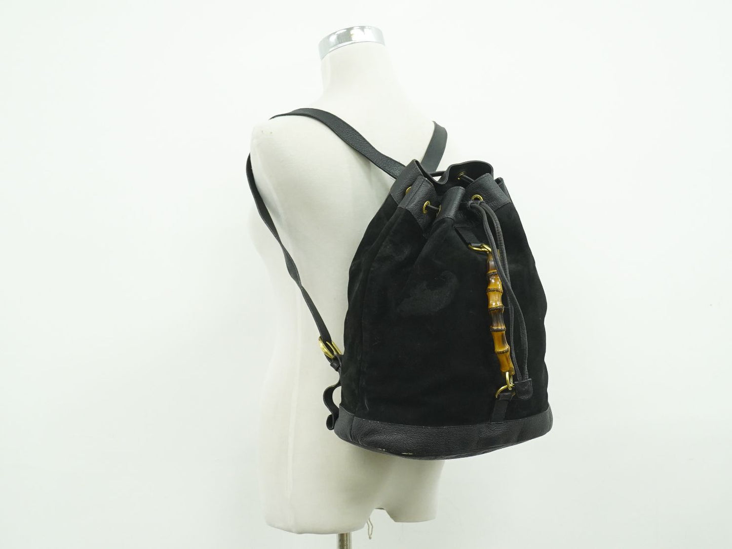 GUCCI バンブー リュックサック ブラック
