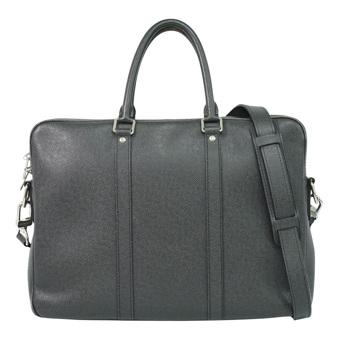 LOUIS VUITTON ポルトドキュマン ヴォワヤージュ タイガ レザー 2WAY ビジネスバッグ アルドワーズ M30638