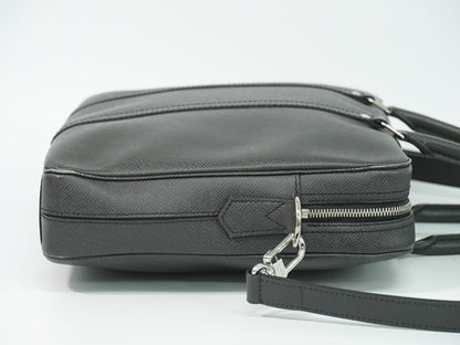 LOUIS VUITTON ポルトドキュマン ヴォワヤージュ タイガ レザー 2WAY ビジネスバッグ アルドワーズ M30638