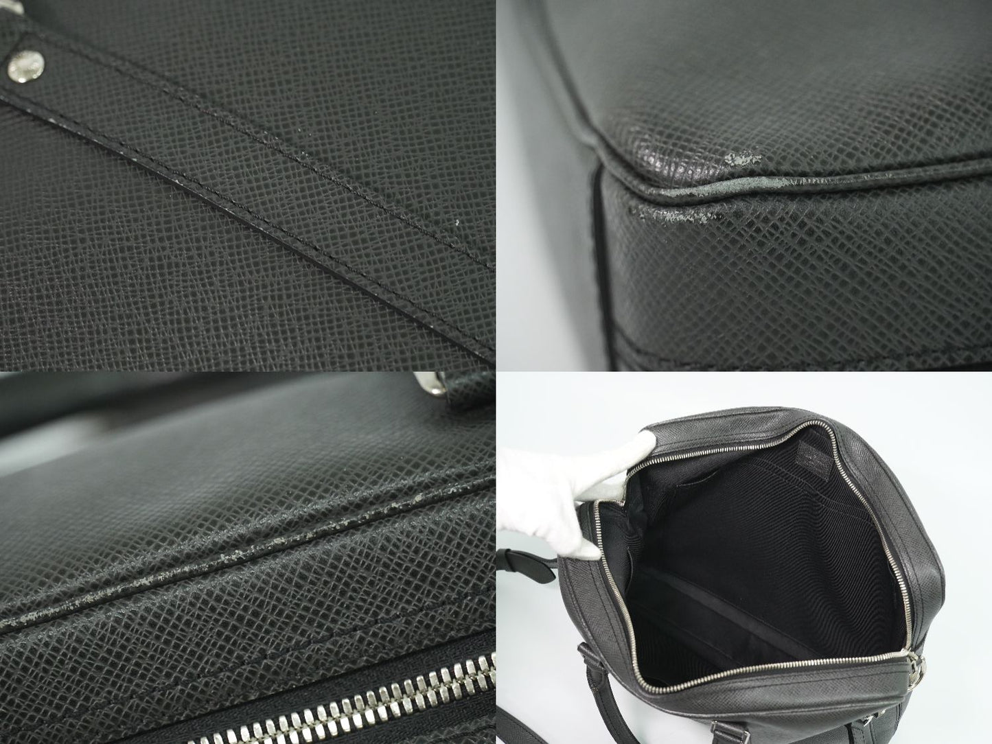 LOUIS VUITTON ポルトドキュマン ヴォワヤージュ タイガ レザー 2WAY ビジネスバッグ アルドワーズ M30638