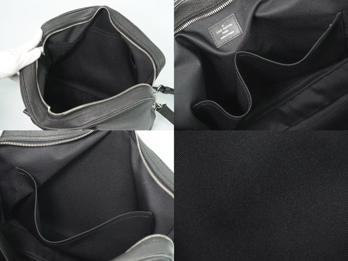 LOUIS VUITTON ポルトドキュマン ヴォワヤージュ タイガ レザー 2WAY ビジネスバッグ アルドワーズ M30638