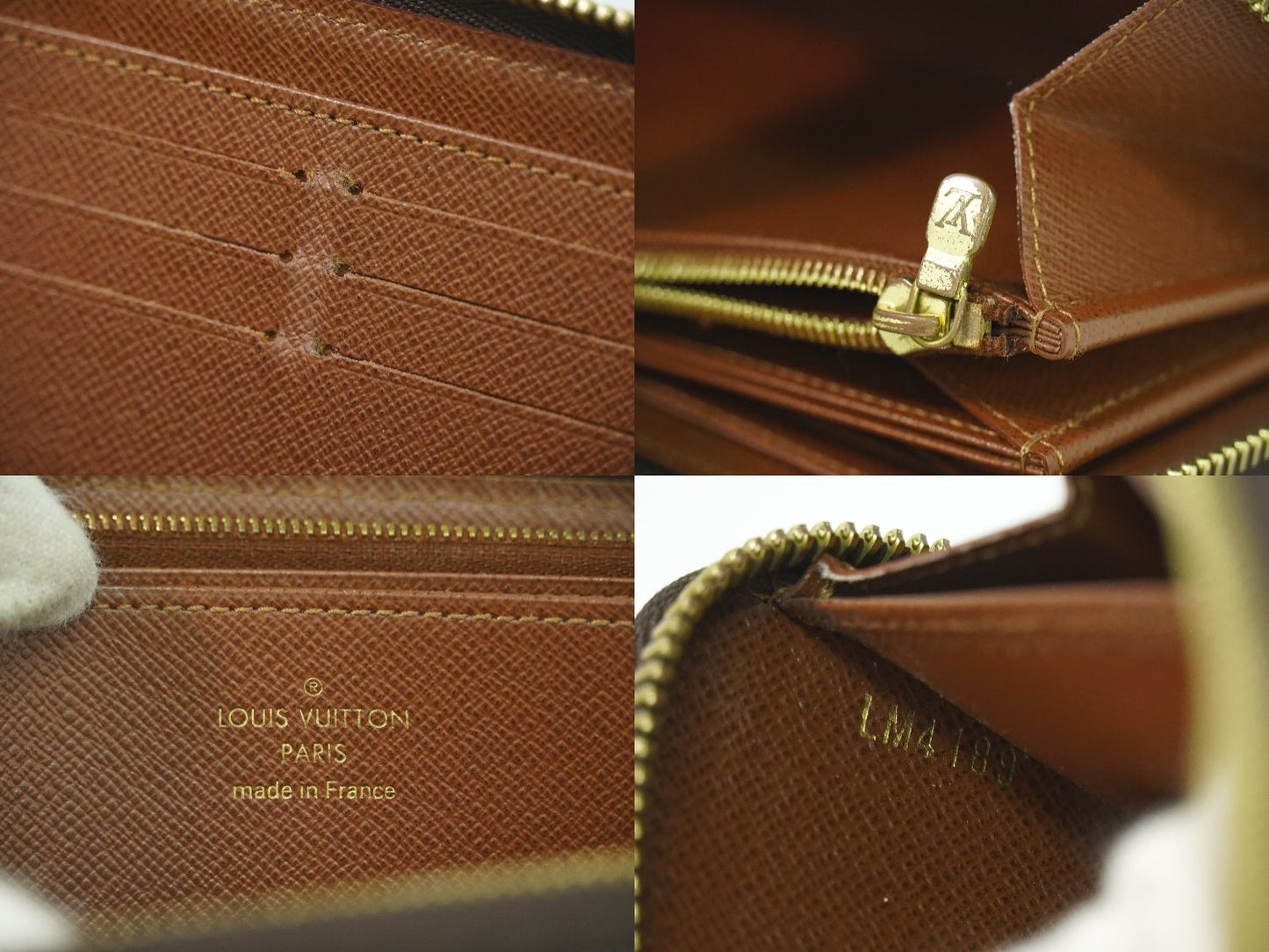 LOUIS VUITTON 新型 ジッピーウォレット モノグラム ラウンドファスナー 長財布 M42616
