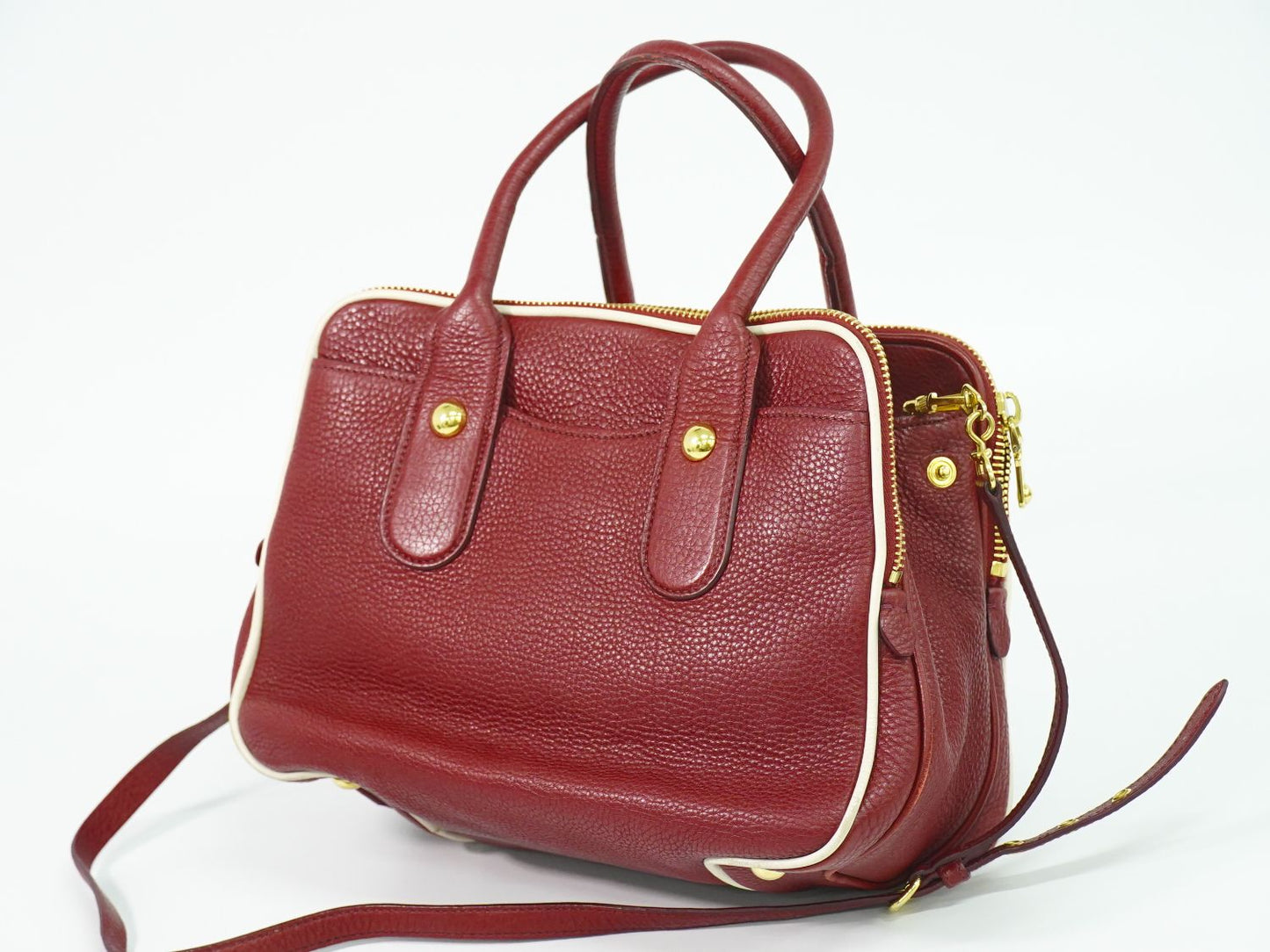 MIU MIU 2WAY ショルダーバッグ レッド