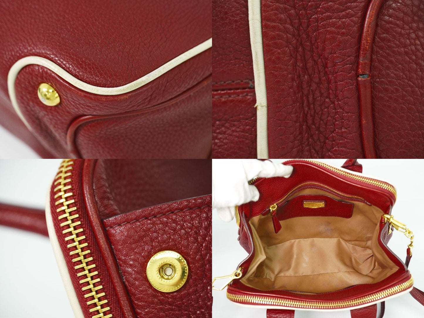 MIU MIU 2WAY ショルダーバッグ レッド